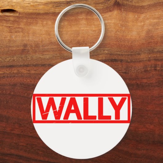 Wally Briefmarke Schlüsselanhänger (Vorderseite)