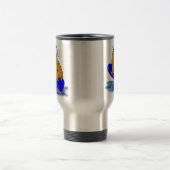 Wally das Walroß geht zu surfen Reisebecher (Mittel)