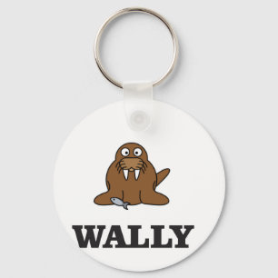 wally das Walroß ja Schlüsselanhänger
