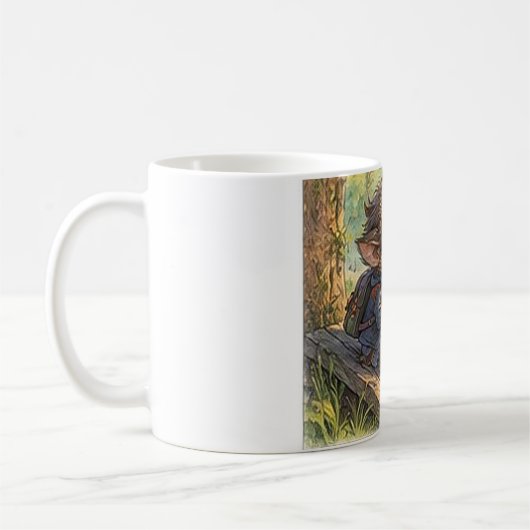 Wally der Werwolf Kaffeetasse (Links)