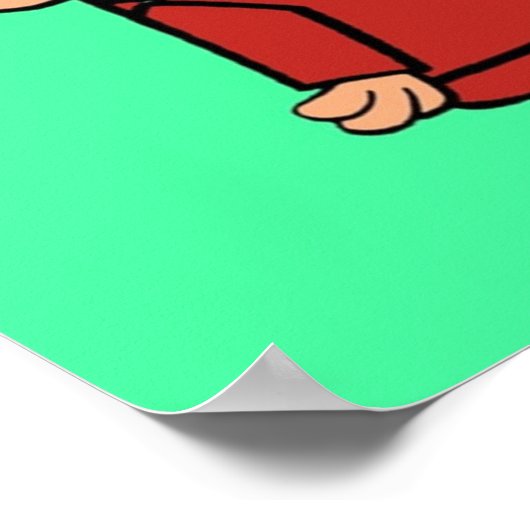 Wally Gator Herr Twiddle Poster (Ecke)