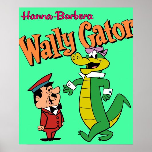 Wally Gator Herr Twiddle Poster (Vorne)