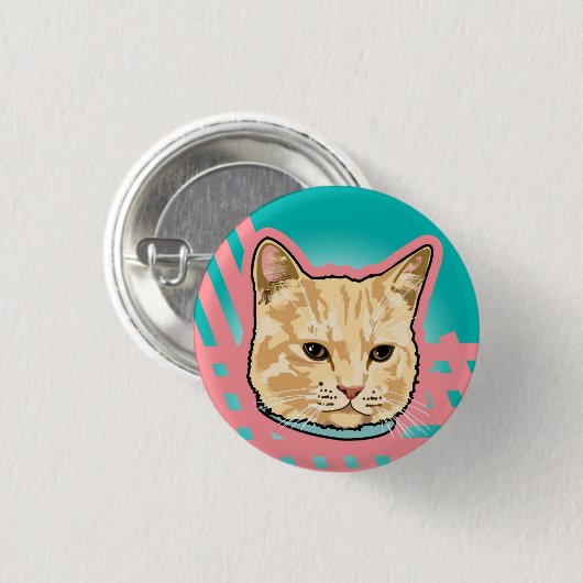 Wally Knopf Button (Vorne & Hinten)