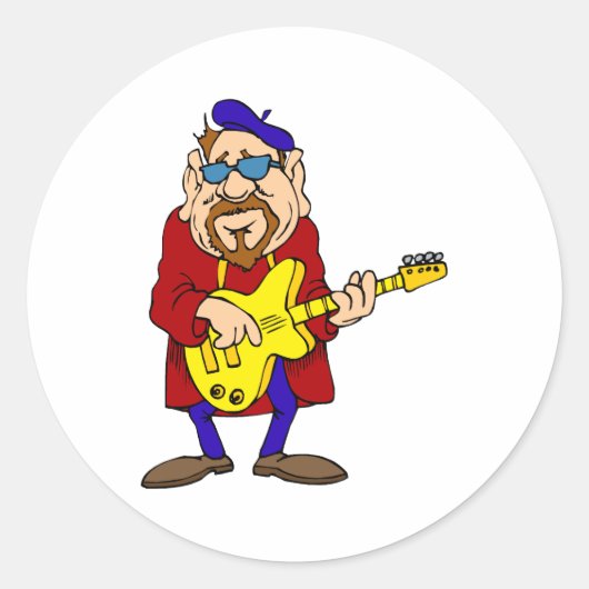 Wally Runder Aufkleber (Vorderseite)