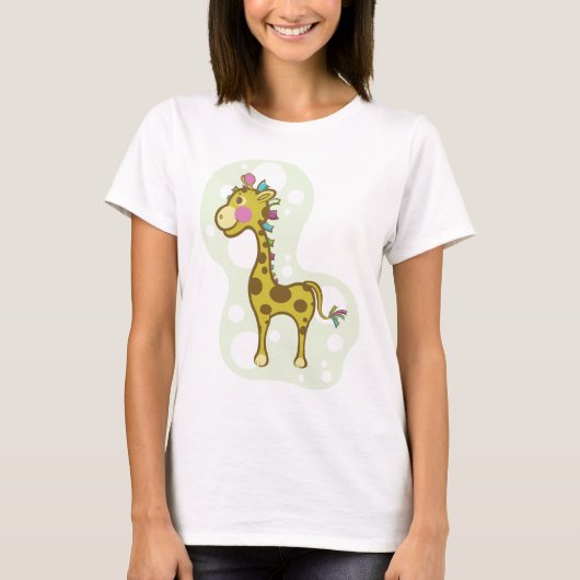 Wally the Giraffe Character T-Shirt (Vorderseite)