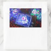 Wally Wackford Halloween Slasher | Helluva Boss |  Rechteckiger Aufkleber (Tasche)