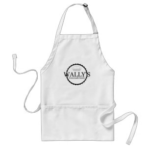 Wally's Homemade Goods Pie Logo Schürze