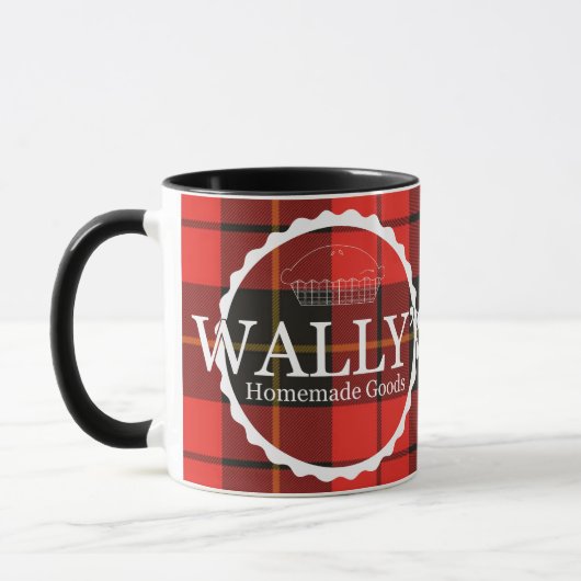 Wally's Homemade Goods Tasse in Kariert (Links)