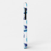 Walmuster, Niedliche Wale, Blauwale Case-Mate iPhone Hülle (Hinten/Links)