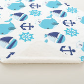 Walmuster, Niedliche Wale, Blauwale Sherpadecke (3/4)