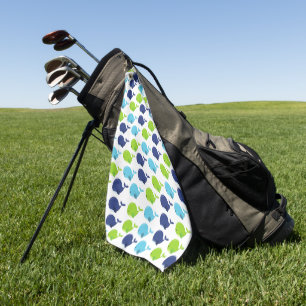 Walmuster, Niedliche Wale, Meerestiere Golfhandtuch