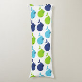 Walmuster, Niedliche Wale, Meerestiere Seitenschläferkissen (Vorderseite Vertikal)