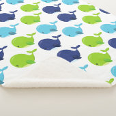 Walmuster, Niedliche Wale, Meerestiere Sherpadecke (3/4)