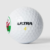 Walnadelgolfbälle Golfball (Logo)