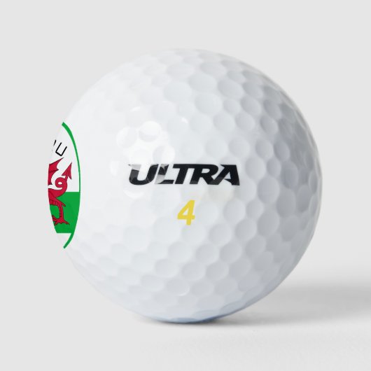 Walnadelgolfbälle Golfball (Logo)