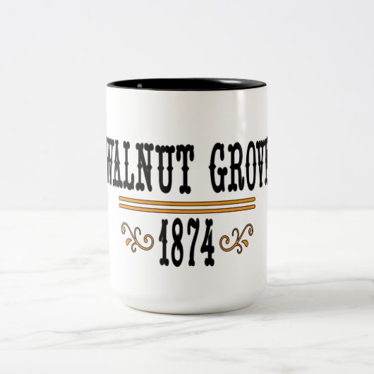 Walnuss Grove Zweifarbige Tasse (Mittel)