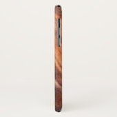 Walnuss (Holzkörner) Case-Mate iPhone Hülle (Hinten/Links)