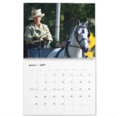 Walnuss-Hügel-Wagen, der Pferdeshow fährt Kalender (Mär 2027)