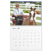 Walnuss-Hügel-Wagen, der Pferdeshow fährt Kalender (Mär 2027)