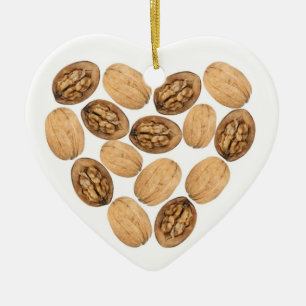 Walnuss! Keramikornament