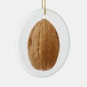 Walnuss Keramikornament (Rechts)