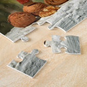 Walnuss Schuh Puzzle (Seite)