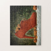 Walnuss Schuh Puzzle (Vertikal)