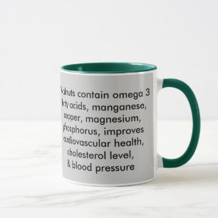 Walnuss-Tasse Tasse
