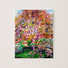 Walnuss- und Apfelbäume in Bloom Camille Pissarro Puzzle