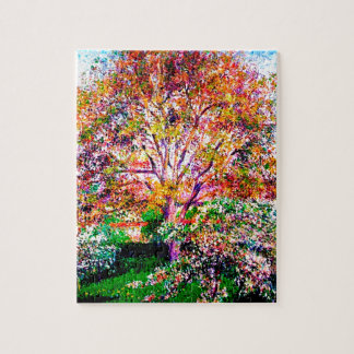 Walnuss- und Apfelbäume in Bloom Camille Pissarro Puzzle