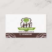 Walnussbetriebe, Landwirtschaft, Obstgarten Visitenkarte (Vorderseite)