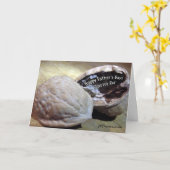 Walnüsse des Vaters Karte (Gelbe Blume)