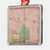 Walnusshügel, Ohio Silbernes Ornament (Links)