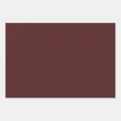 Walnut, Aegean Blue und Honey Geschenkpapier Set (Vorderseite)