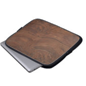 Walnut Burl Laptop Sleeve (Vorne Knopf)