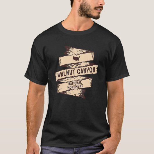 Walnut Canyon National Monument Arizona Vacation S T-Shirt (Vorderseite)
