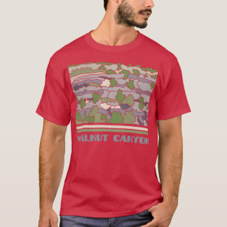 Walnut Canyon Nationalparkprojekt des Locarnese T-Shirt