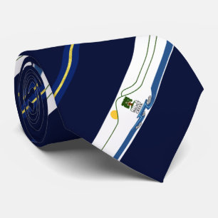 Walnut Creek (Kalifornien) Stadtflagge Neck Tie Krawatte