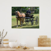 Walnut Hill Carriage Driving Horse Show Poster (Küche)
