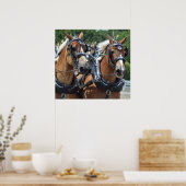Walnut Hill Carriage Driving Horse Show Poster (Küche)