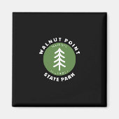 Walnut Point State Park Illinois Il Forest Tree Dg Magnet (Vorne)