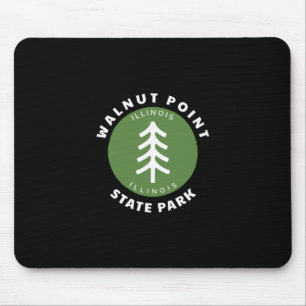 Walnut Point State Park Illinois Il Wald Baum Dg Mousepad