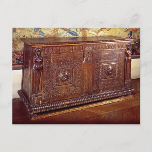 Walnut Sideboard, Lyonnais School Postkarte (Vorderseite)