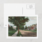 Walnut St., Montclair, NJ Vintag Postkarte (Vorne/Hinten)