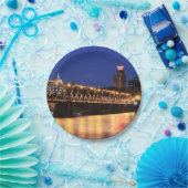 Walnut Street Bridge Harrisburg Pennsylvania Pappteller (Party)