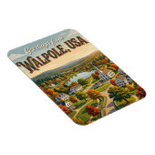 Walpole USA Magnet (Rechte Seite)
