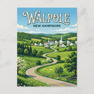 Walpole USA Postkarte