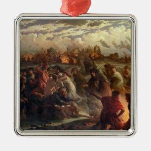 Walpurghis Nacht, 1862 Silbernes Ornament