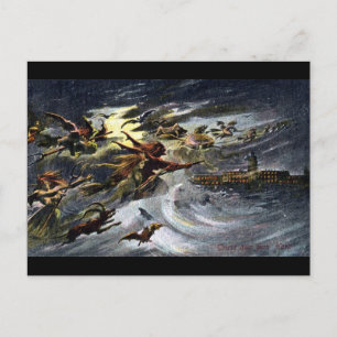 Walpurgisnacht Hexentanz 3 Postkarte