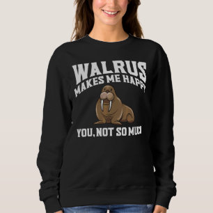 Walross Bekleidung Tolles Walrösser Design Sweatshirt